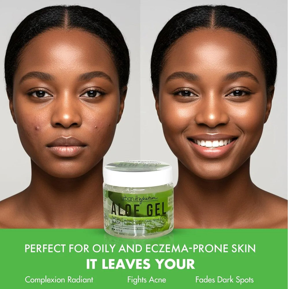 Aloe Vera Leaf Facial Gel Mask
